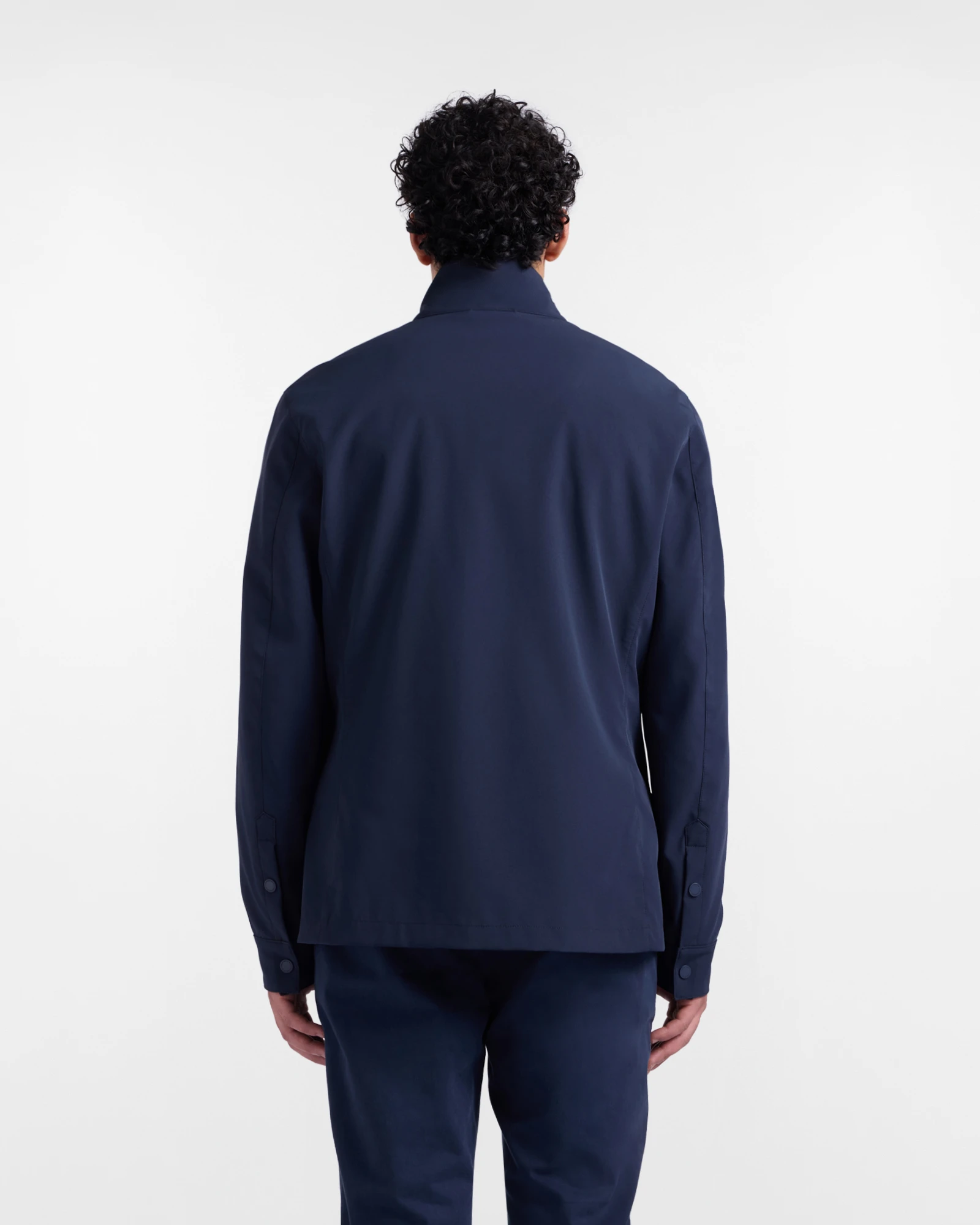 Field Jacket Nylon Stretch Blu Navy - immagine 3