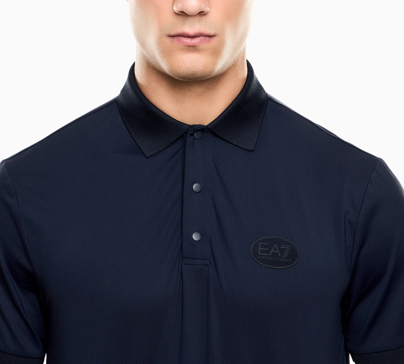 Polo Uomo EA7 Golf Pro VENTUS7 Blu Navy | Armani - immagine 3