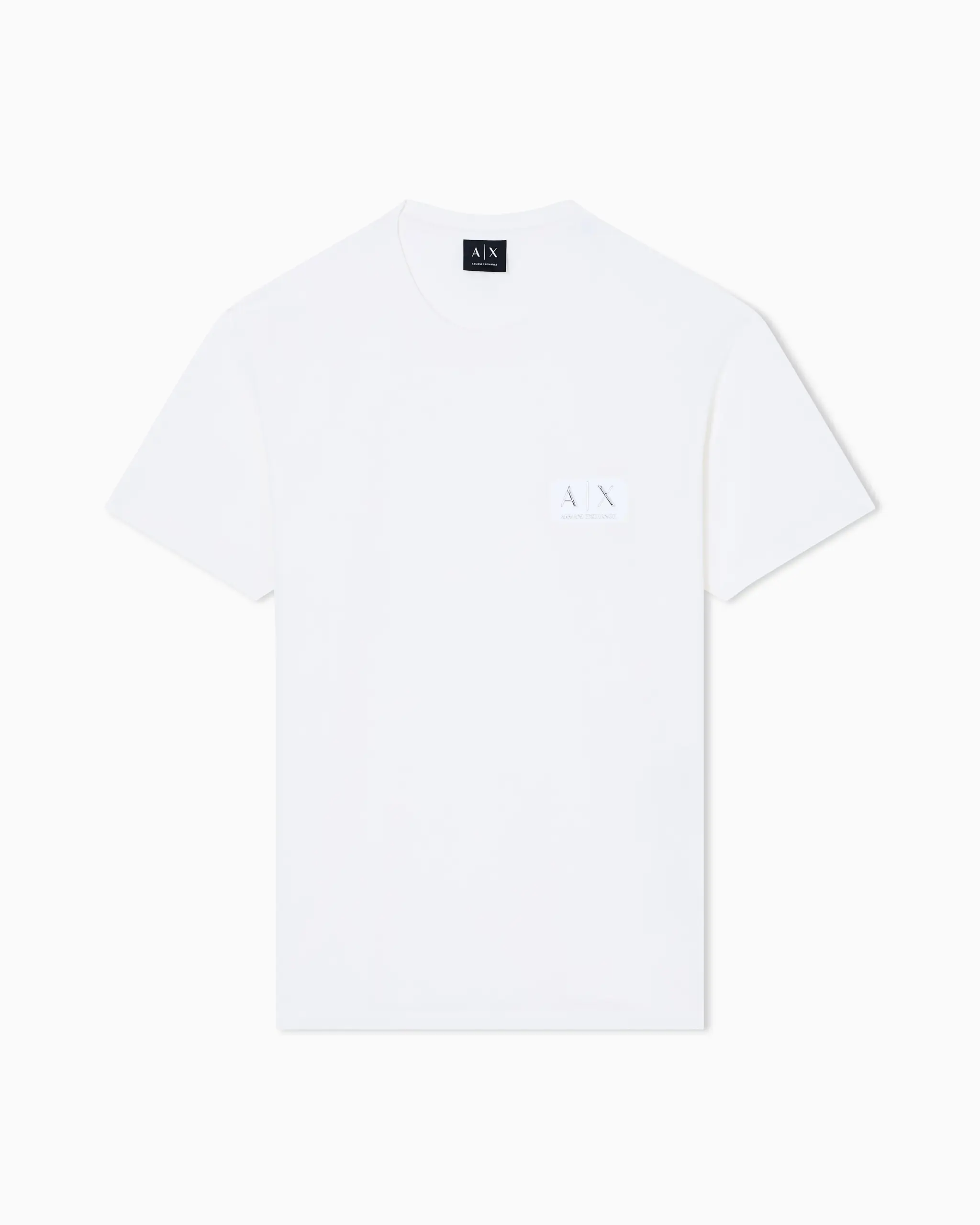 T-shirt Armani Exchange Regular Fit con Patch Logo | Uomo - immagine 4