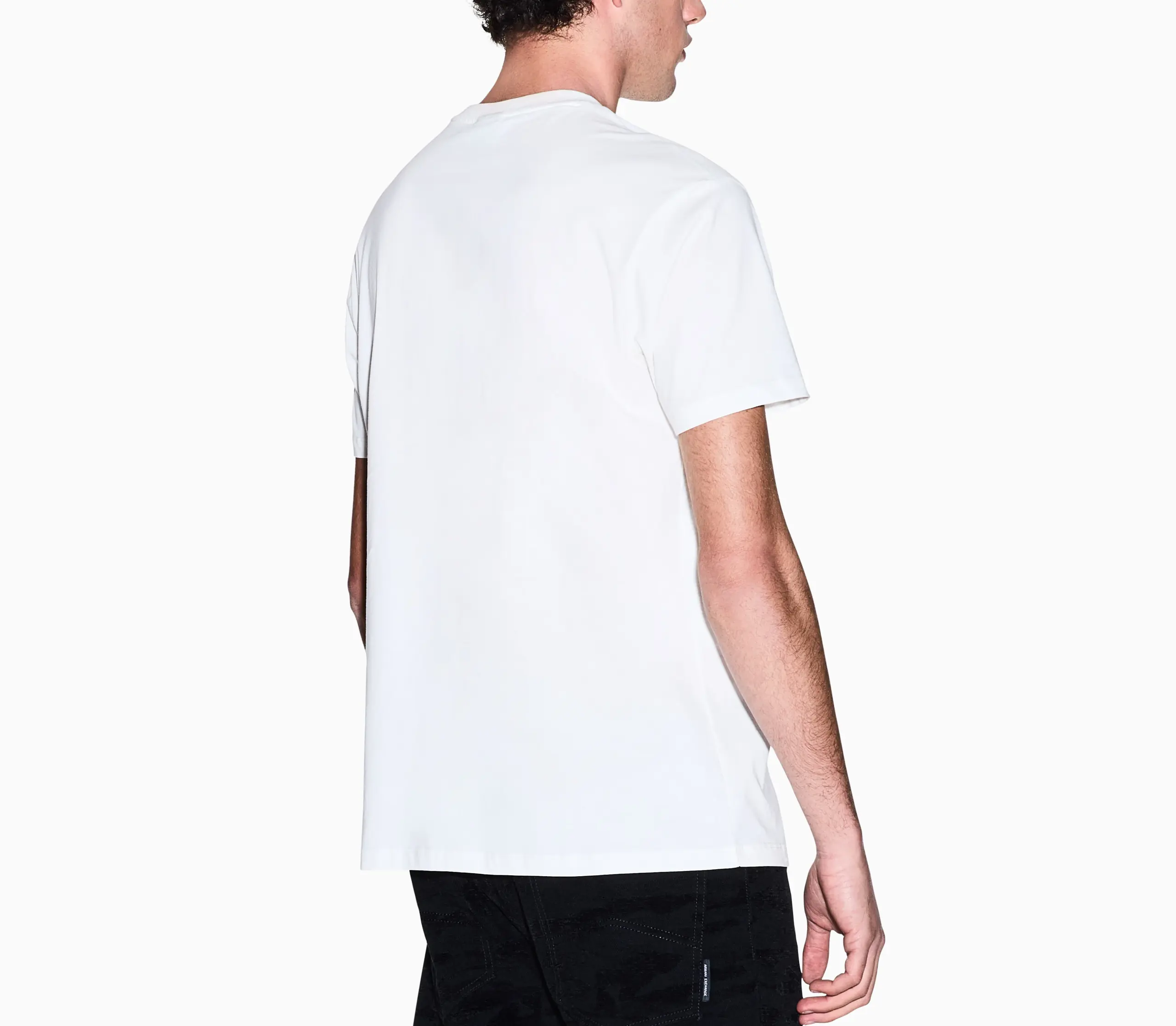T-shirt Armani Exchange Regular Fit con Patch Logo | Uomo - immagine 7