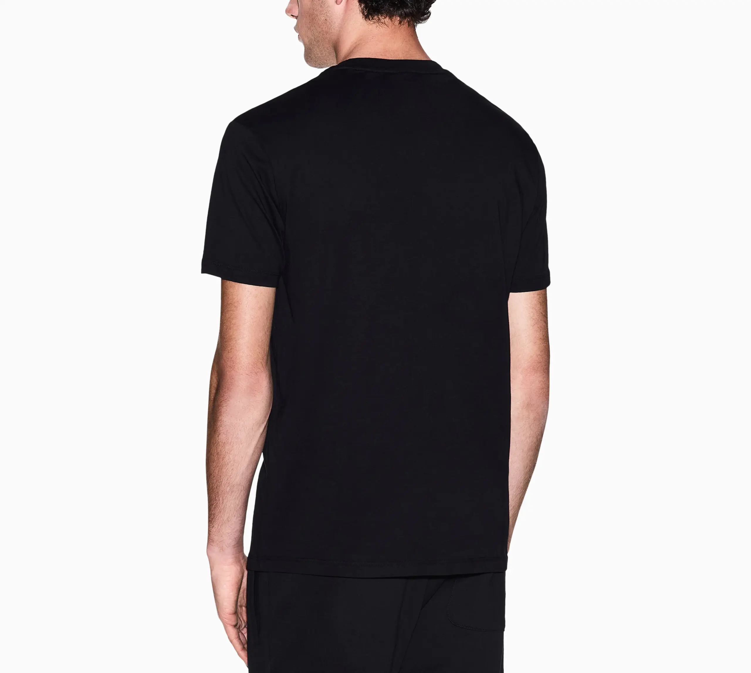 T-shirt Armani Exchange Regular Fit con Patch Logo | Uomo - immagine 3