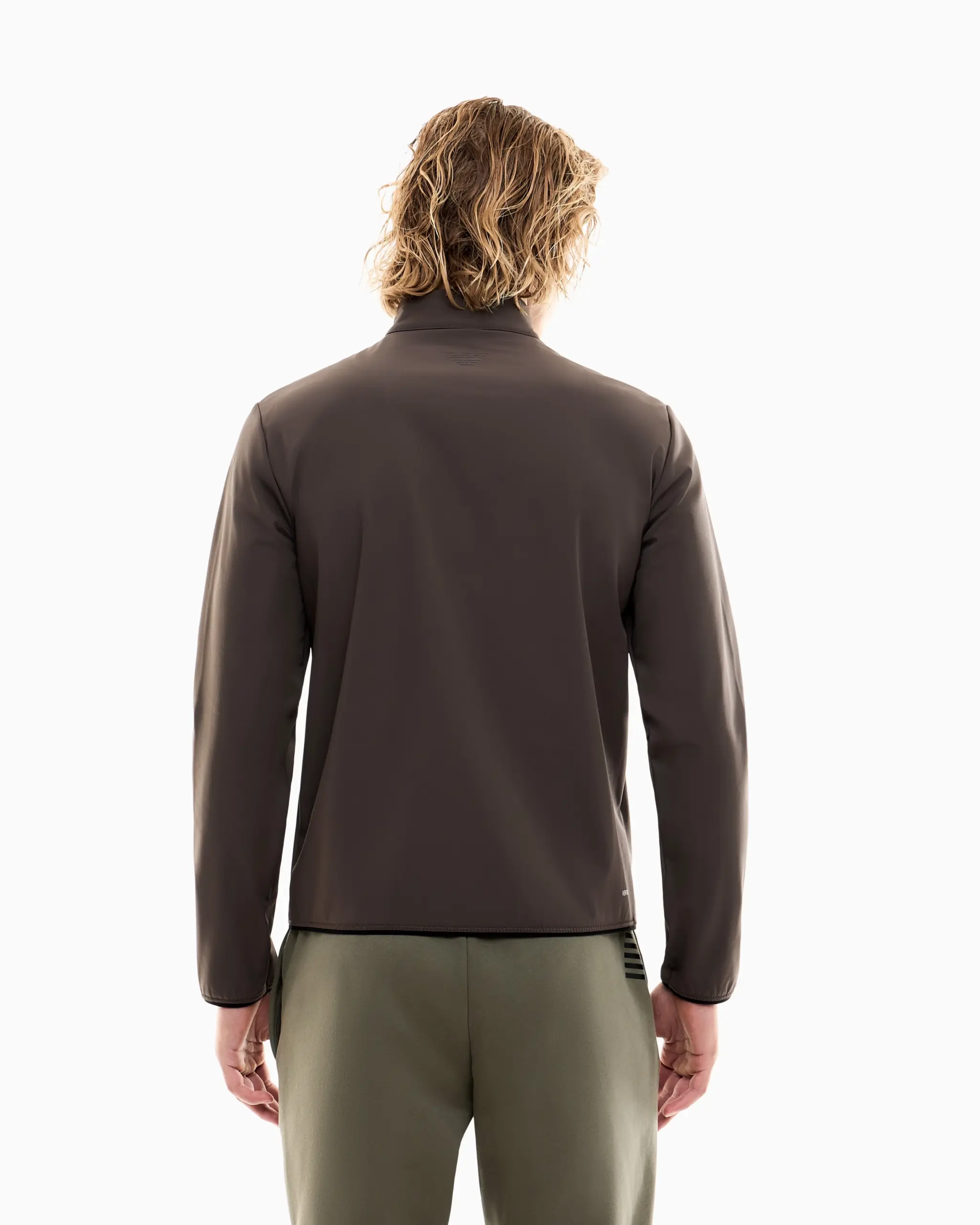 Felpa EA7 Golf Pro Uomo in Tessuto Tecnico - immagine 5