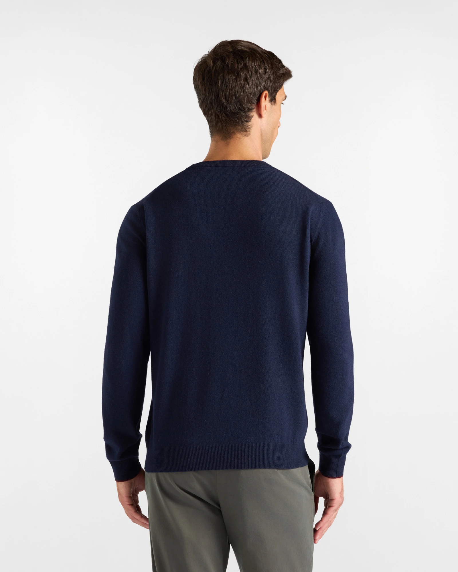 Maglia Uomo Blu Navy in Lana e Cashmere | Harmont & Blaine - immagine 2