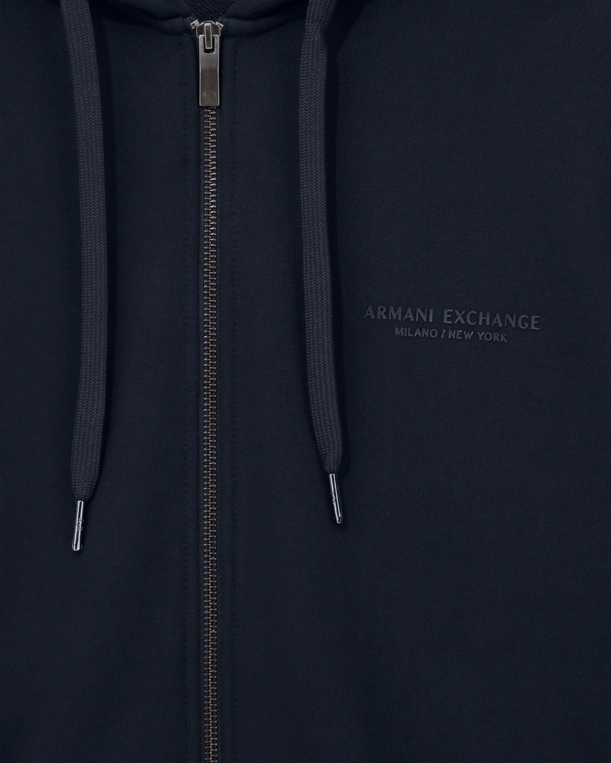 Felpa Armani Exchange Regular Fit in Cotone French Terry - immagine 4